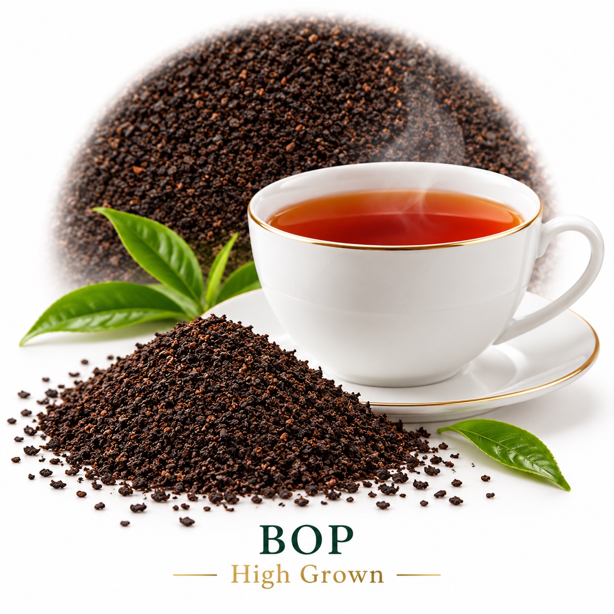Ceylon tea grade prepared for review